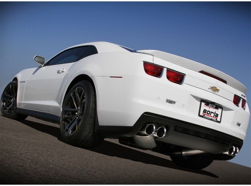 Borla 12-14 Chevrolet Camaro ZL1 Coupe 6.2L 8cyl AT/MT 6spd RWD Aggressive ATAK Catback Exhaust - Crew Original