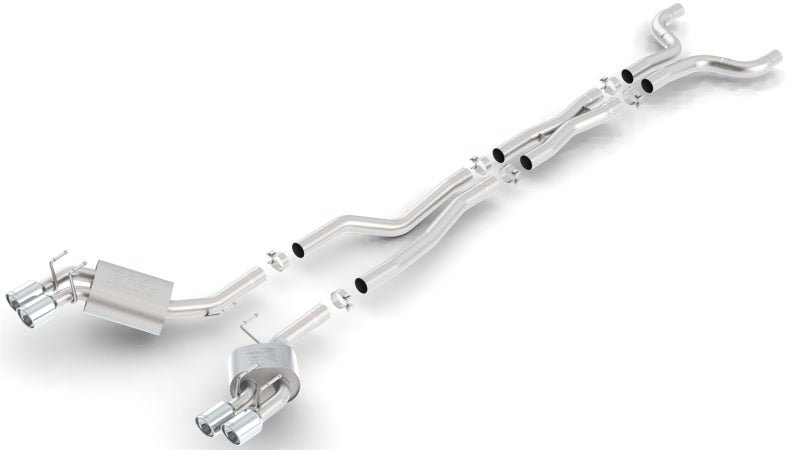 Borla 12-14 Chevrolet Camaro ZL1 Coupe 6.2L 8cyl AT/MT 6spd RWD Aggressive ATAK Catback Exhaust - Crew Original