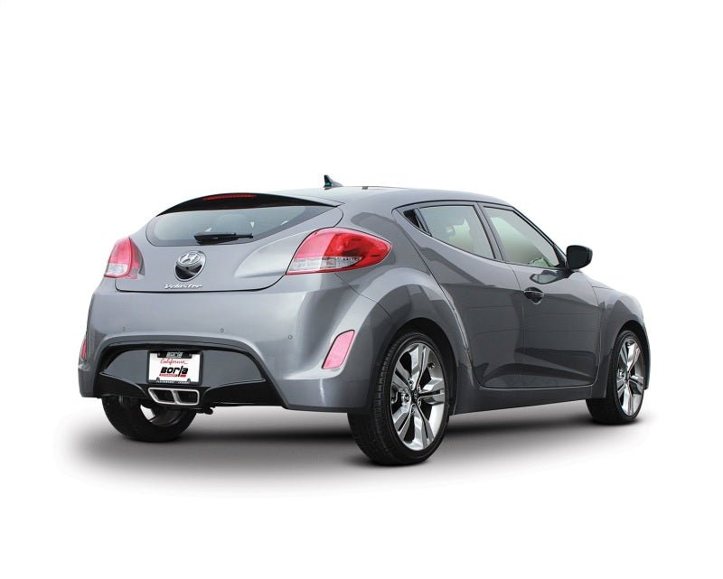Borla 12-14 Veloster 1.6L AT/MT FWD 2dr 2.25in No Tips SS Exhaust (rear section only) - Crew Original