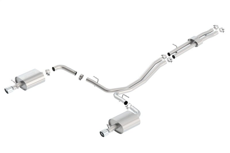Borla 12-15 Ford Explorer 3.5L EcoBoost Dual Split Rear Ext SS S-Type CB Exht - Crew Original