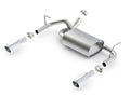 Borla 12-16 Jeep Wrangler 3.6L AT/MT 4WD Single Split Rr Exit Touring Exhaust (rear section only) - Crew Original