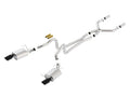 Borla 13-14 Mustang GT/Boss 302 5.0L V8 RWD Single Split Rear Exit ATAK Black Chrome CB Exhaust - Crew Original