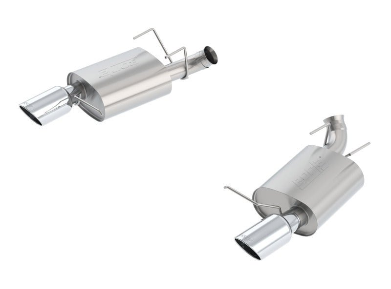 Borla 13-14 Mustang GT/Boss 302 5.0L V8 RWD Single Split Rr Exit S-Type Exhaust (rear section only) - Crew Original
