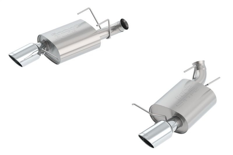Borla 13-14 Mustang GT/Boss 302 5.0L V8 RWD Single Split Rr Exit S-Type Exhaust (rear section only) - Crew Original