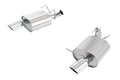 Borla 13-14 Mustang GT/Boss 302 5.0L V8 RWD Single Split Rr Exit Touring Exhaust (rear section only) - Crew Original