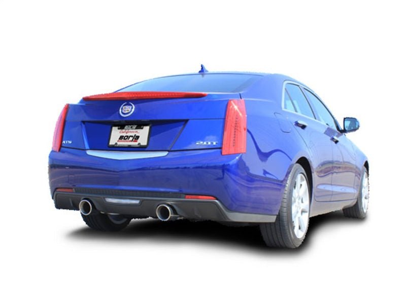 Borla 13-15 Cadillac ATS 2.0L AT RWD 4Dr Single Split Rear Exit Exhaust (Rear Section) - Crew Original