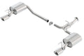 Borla 13-15 Honda Accord Coupe 3.5L FWD SS Rear Section Single Split Rear Exit Touring Exhaust - Crew Original