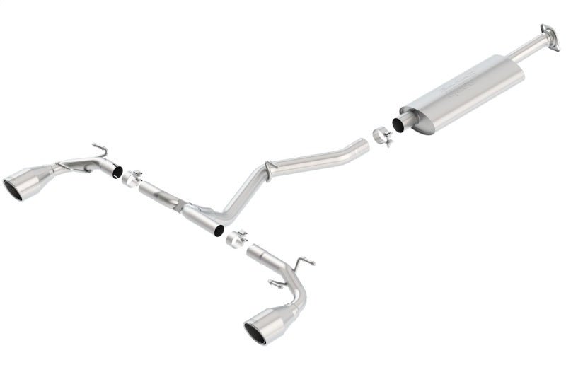 Borla 13-15 Scion FR-S 2.0L 4cyl 6spd / 13 Subaru BRZ 2.0L 4cyl 6spd SS Catback Exhaust - Crew Original