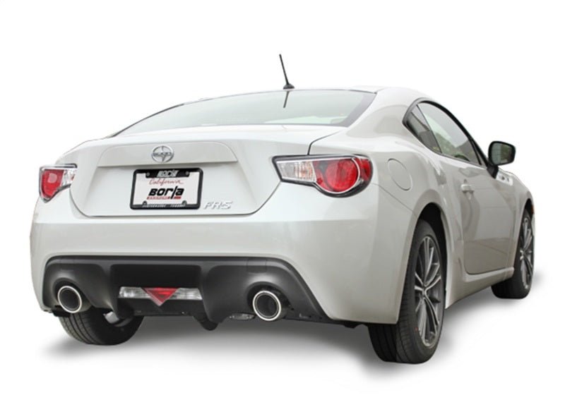 Borla 13-15 Scion FR-S 2.0L 4cyl 6spd / 13 Subaru BRZ 2.0L 4cyl 6spd SS Catback Exhaust - Crew Original