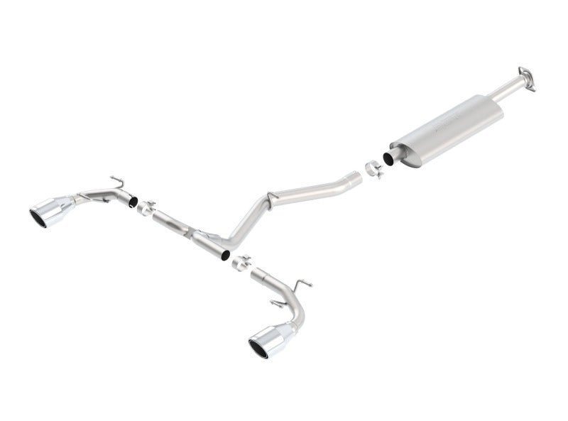 Borla 13-15 Scion FR-S 2.0L 4cyl 6spd / 13 Subaru BRZ 2.0L 4cyl 6spd SS Catback Exhaust - Crew Original