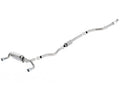 Borla 13-16 BMW 335i / 435i Atak Cat back SS 3.0in, 2.25in 3.5in Tip Single Rolled - Crew Original