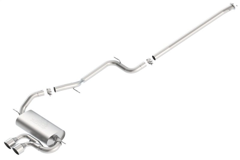Borla 13-16 Ford Focus ST 5dr Hatchback Catback Exhaust - Crew Original