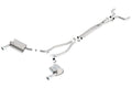 Borla 14-15 Camaro 3.6L V6 Single Split Rear Exit Touring Catback Exhaust - Crew Original