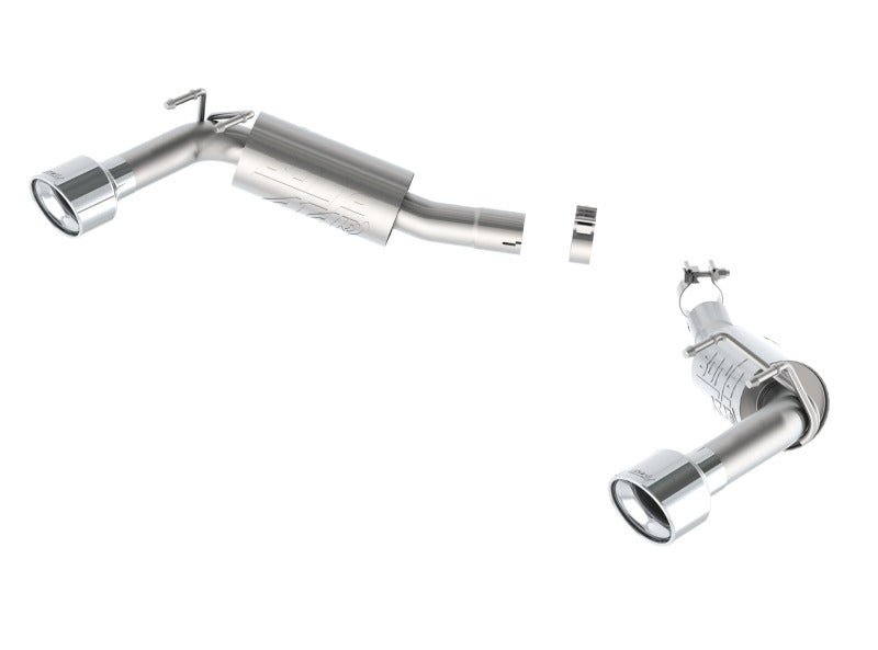 Borla 14-15 Camaro SS 6.2L V8 RWD Single Split Rr Exit ATAK Exhaust (rear section only) - Crew Original