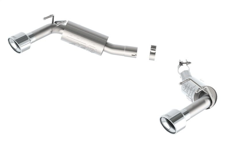 Borla 14-15 Camaro SS 6.2L V8 RWD Single Split Rr Exit ATAK Exhaust (rear section only) - Crew Original