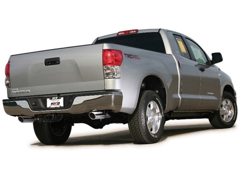 Borla 14-15 Toyota Tundra 4.6L/5.7L Crew Max SB DC SB Touring Cat Back Exhaust Dual Split Rear Exit - Crew Original