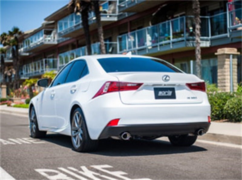 Borla 14-16 Lexus IS 250/350 2.5L/3.5L Automatic/Manual Trans RWD 4 door S-Type Axle back Exhaust - Crew Original