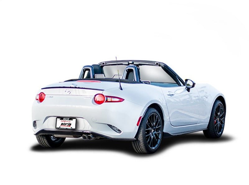 Borla 14-16 Mazda 3 2.0/2.5L AT/MT FWD S-Type Cat-Back Exhaust Single Split Rear Exit - Crew Original