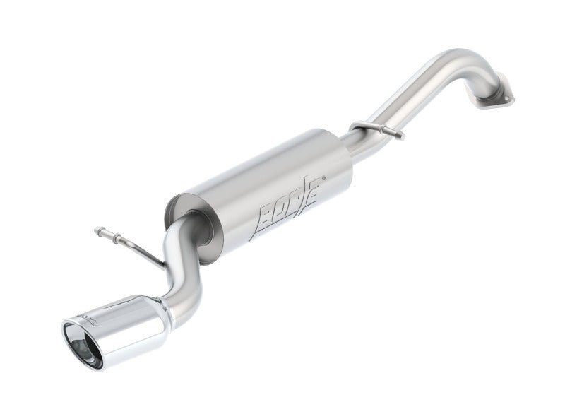 Borla 14-17 Toyota Corolla S 1.8L AT/MT FWD 4Dr S-Type Single Oval Rolled Angle-Cut Rear Sec Exhaust - Crew Original