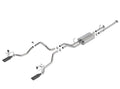Borla 14-18 Toyota Tundra 4.6L/5.7L V8 AT 2&4WD Crew Max Cat-Back Touring Exhaust - Black Chrome Tip - Crew Original