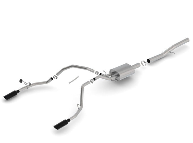 Borla 14-8 Chevrolet Silverado 1500 6.2L V8 AT/MT Extended Cab Standard Bed ATAK Exhaust - Crew Original