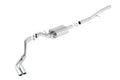 Borla 14 Silv/Sierra 1500 EC Std/CC Short 143.5in WB ATAK Dual Rolled Side Exit Cat-Back Exhaust - Crew Original