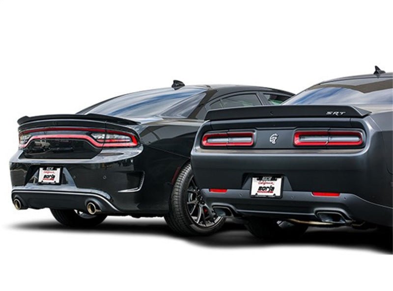 Borla 15-16 Dodge Challenger Hellcat 6.2L V8 ATAK w/ Valve Simulator CB Exhaust Factory Valance - Crew Original