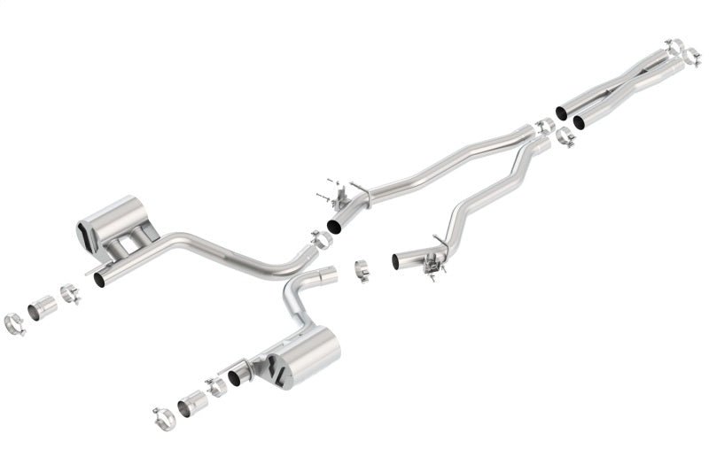 Borla 15-16 Dodge Challenger SRT/Scat Pcak 6.4L V8 ATAK Catback Exhaust - Crew Original