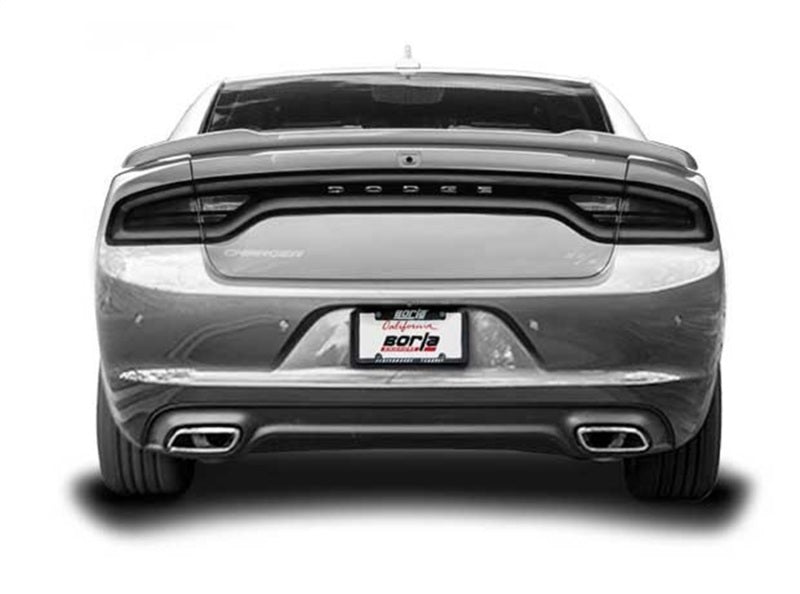 Borla 15-16 Dodge Charger R/T 5.7L No Tip Use Factory Valence Single Split Rear Exit ATAK Exhaust - Crew Original