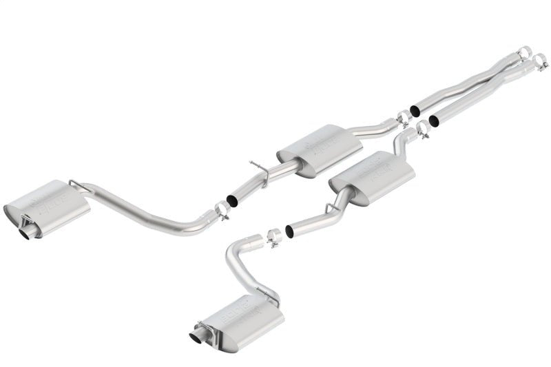 Borla 15-16 Dodge Charger R/T 5.7L No Tip Use Factory Valence Single Split Rear Exit ATAK Exhaust - Crew Original
