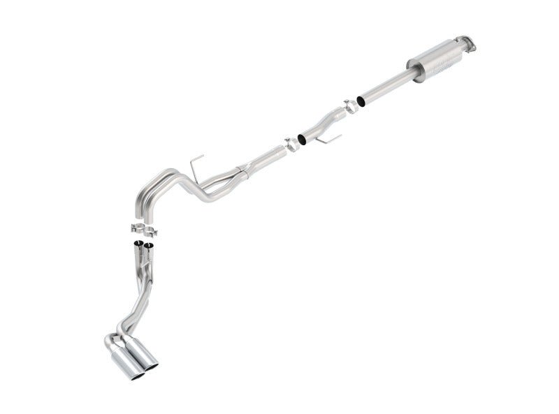 Borla 15-16 Ford F-150 3.5L EcoBoost Ext. Cab Std. Bed Catback Exhaust ATAK Truck Side Exit - Crew Original