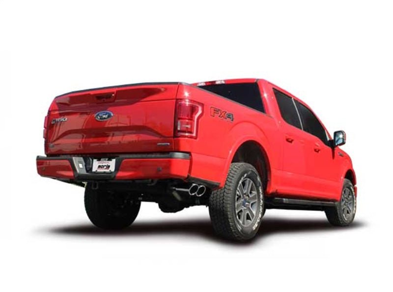 Borla 15-16 Ford F-150 3.5L EcoBoost Ext. Cab Std. Bed Catback Exhaust ATAK Truck Side Exit - Crew Original