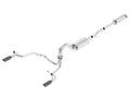 Borla 15-17 F-150 2.7/3.5L V6 EcoBoost / 5.0L V8 Black Chrome Cat-Back Touring Exhaust - Crew Original