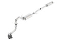 Borla 15-17 Ford F-150 2.7/3.5L V6 / 5.0 V8 2/4WD Black Chrome Angle-Cut Side Exit Catback Exhaust - Crew Original