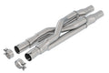 Borla 15-18 Ford Mustang GT 5.0L AT/MT RWD 2.5in Resonator Delete X-Pipe - Crew Original
