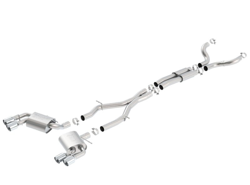 Borla 16-17 Camaro SS 6.2L Dual Tip Dual Split Rear Exit Dual Mode Catback Exhaust (NPP) - Crew Original
