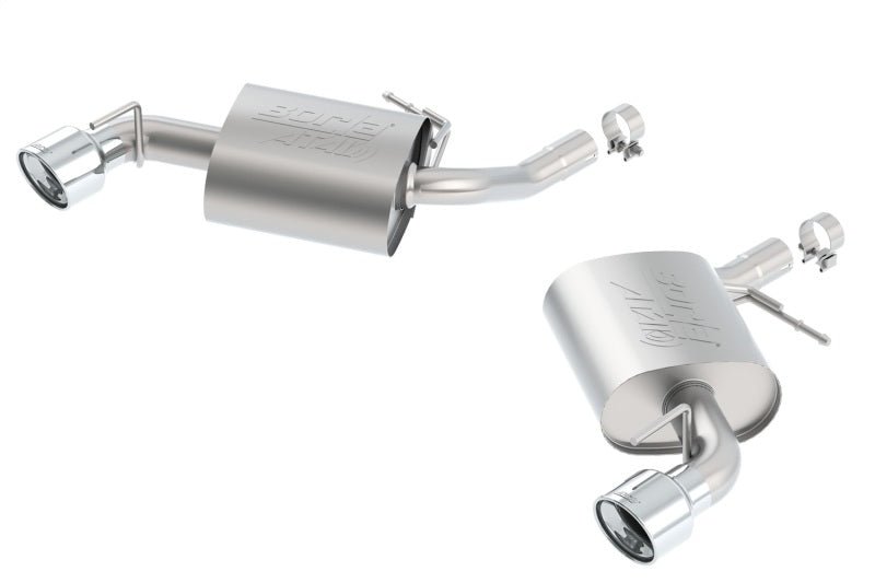 Borla 16-17 Chevy Camaro 3.6L V6 Single Split Rear Exit ATAK Axle-Back Exhaust - Crew Original