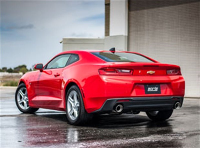 Borla 16-17 Chevy Camaro 3.6L V6 Single Split Rear Exit ATAK Axle-Back Exhaust - Crew Original