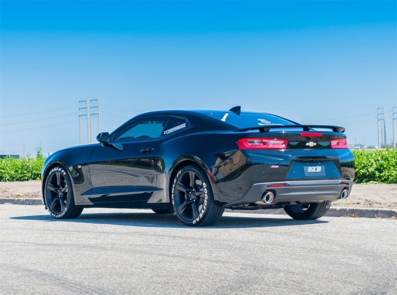 Borla 16-17 Chevy Camaro SS 6.2L ATAK Catback Single Split Rear Exit Exhaust w/Single Tips - Crew Original