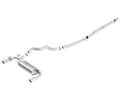 Borla 16-17 Ford Focus RS 2.3L MT Round Angle-Cut Tips Split Rear Exit ATAK Catback Exhaust - Crew Original