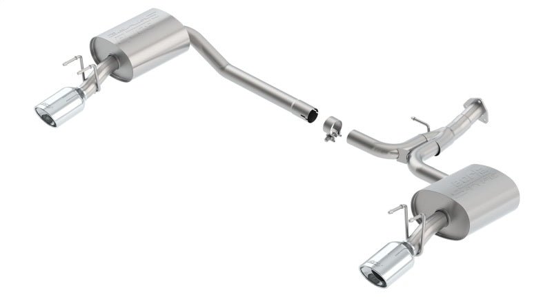 Borla 16-17 Honda Accord Axle-Back S-Type Exh 2.25in To Muffler Dual 2.0in Out 4.25in x 3.5in Tip - Crew Original