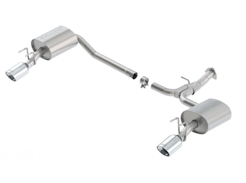 Borla 16-17 Honda Accord Axle-Back S-Type Exh 2.25in To Muffler Dual 2.0in Out 4.25in x 3.5in Tip - Crew Original