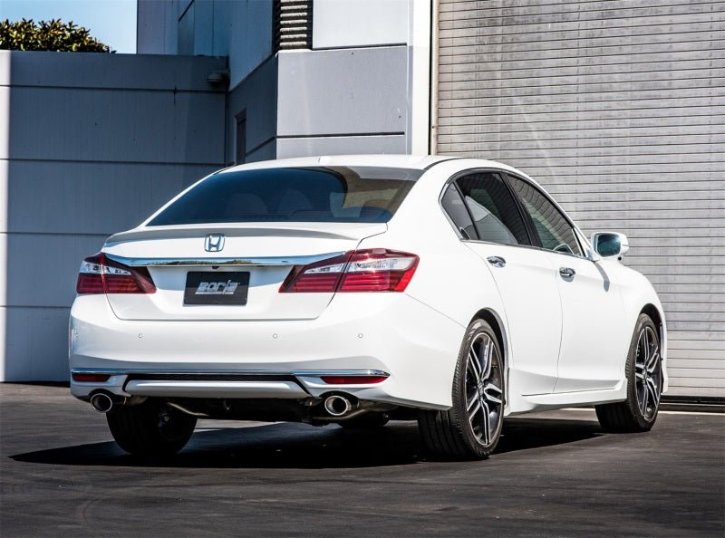 Borla 16-17 Honda Accord Axle-Back S-Type Exh 2.25in To Muffler Dual 2.0in Out 4.25in x 3.5in Tip - Crew Original