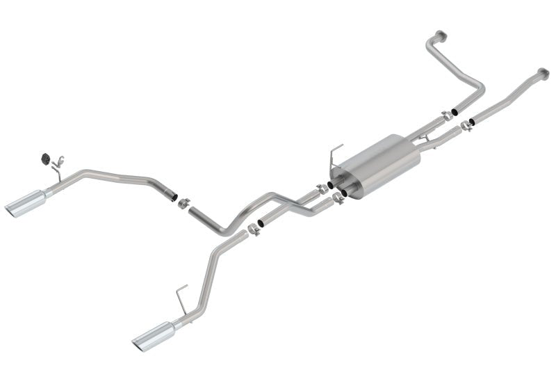 Borla 16-19 Nissan Titan 5.6L V8 2WD/4WD S-Type Catback Exhaust - Crew Original