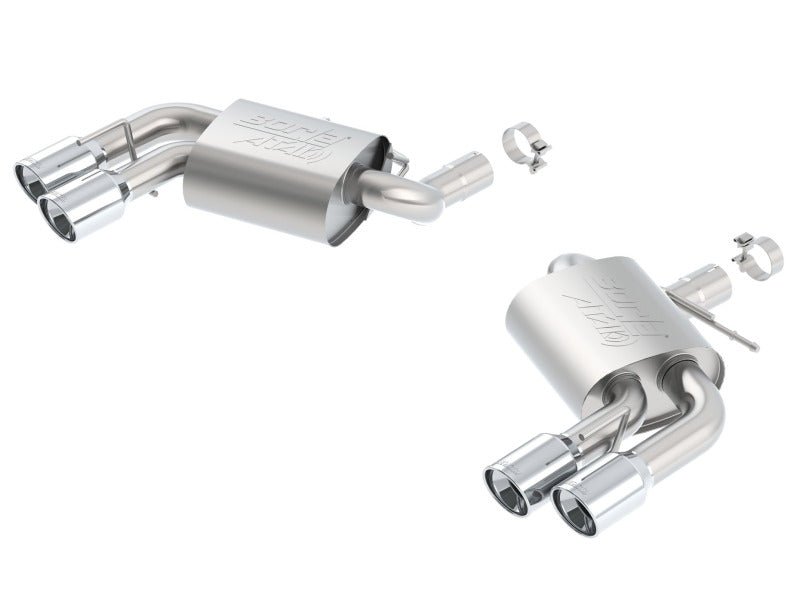 Borla 16 Chevy Camaro 6.2L Atak Rear Section Exhaust w/o Dual Mode Valves - Crew Original