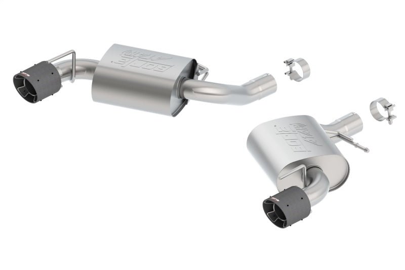 Borla 16 Chevy Camaro 6.2L Atak Rear Section Exhaust w/o NPP - Crew Original