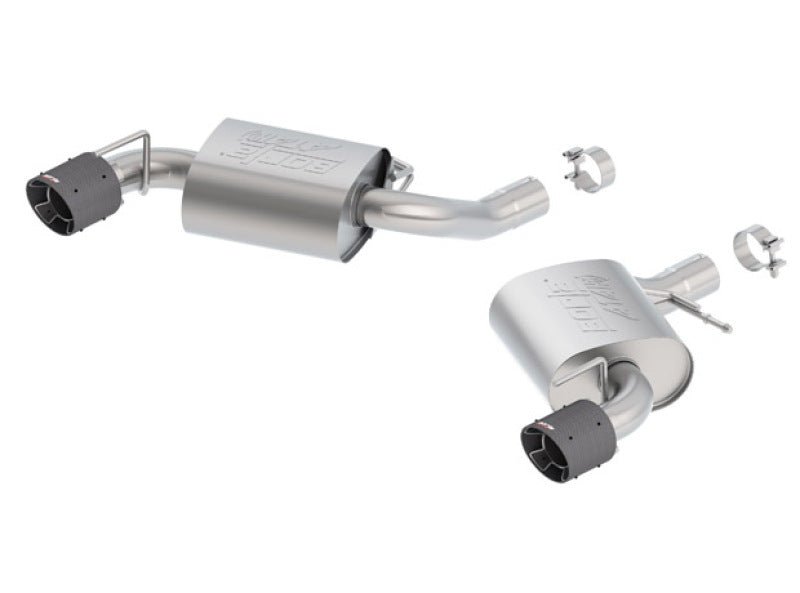 Borla 16 Chevy Camaro 6.2L Atak Rear Section Exhaust w/o NPP - Crew Original