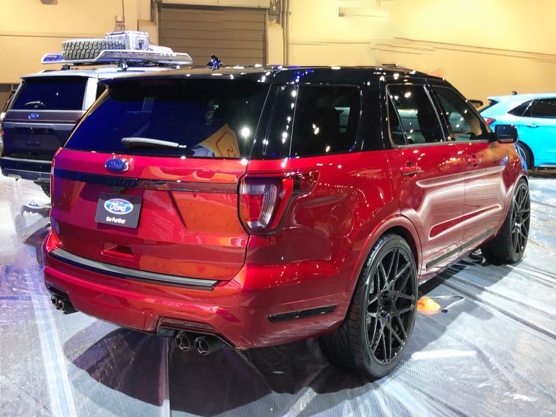 Borla 18-19 Ford Explorer Sport 3.5L 2.5in 2.25in Diameter S-Type Exhaust Carbon Fiber 3.5in Tip - Crew Original