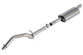Borla 18-20 Jeep Wrangler JLU 2.0L I4 Climber Turn Down Exit Cat-Back Exhaust - Crew Original