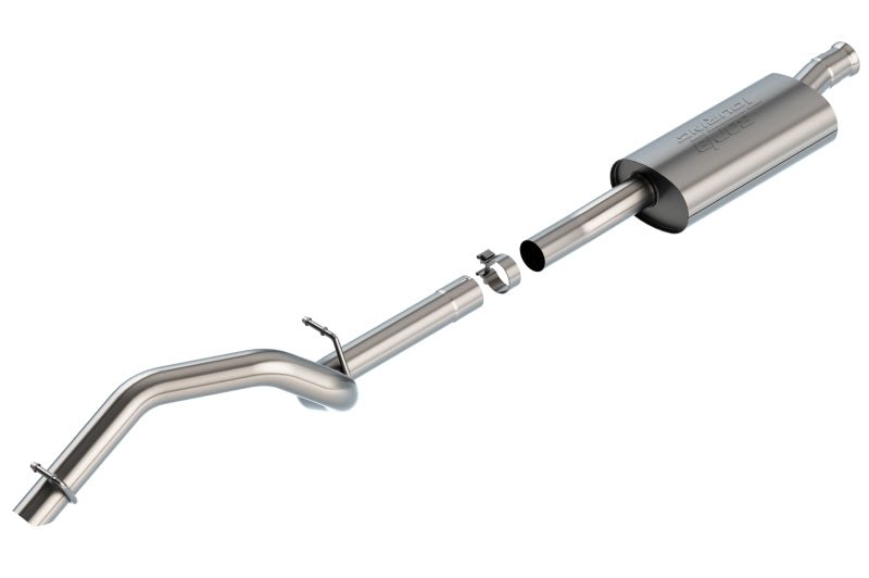 Borla 18-20 Jeep Wrangler JLU 2.0L I4 Climber Turn Down Exit Cat-Back Exhaust - Crew Original